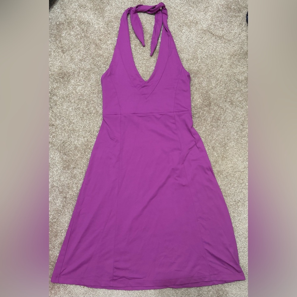 Patagonia Vibrant Purple Backless Dress